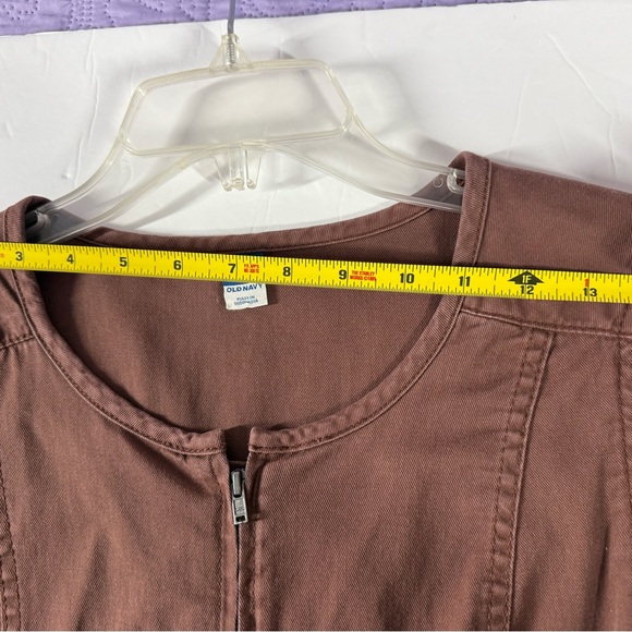 Old Navy Mauve Long Sleeve Jumpsuit - Picture 5 of 10